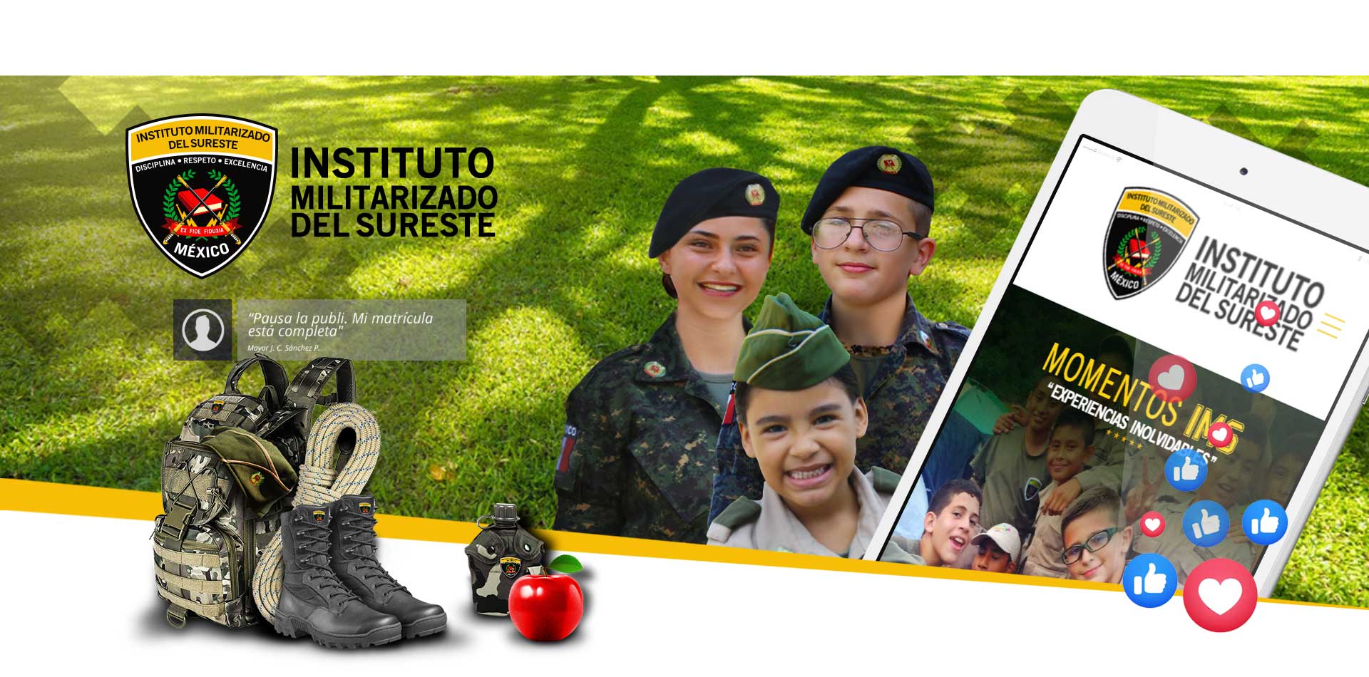 mkt-digital-contenidos-instituto-militarizado-del-sureste-portafolio-slides